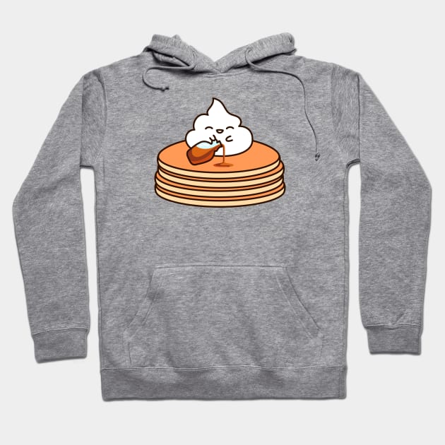 Lil Whip On Pancake Hoodie by Robot Dance Battle